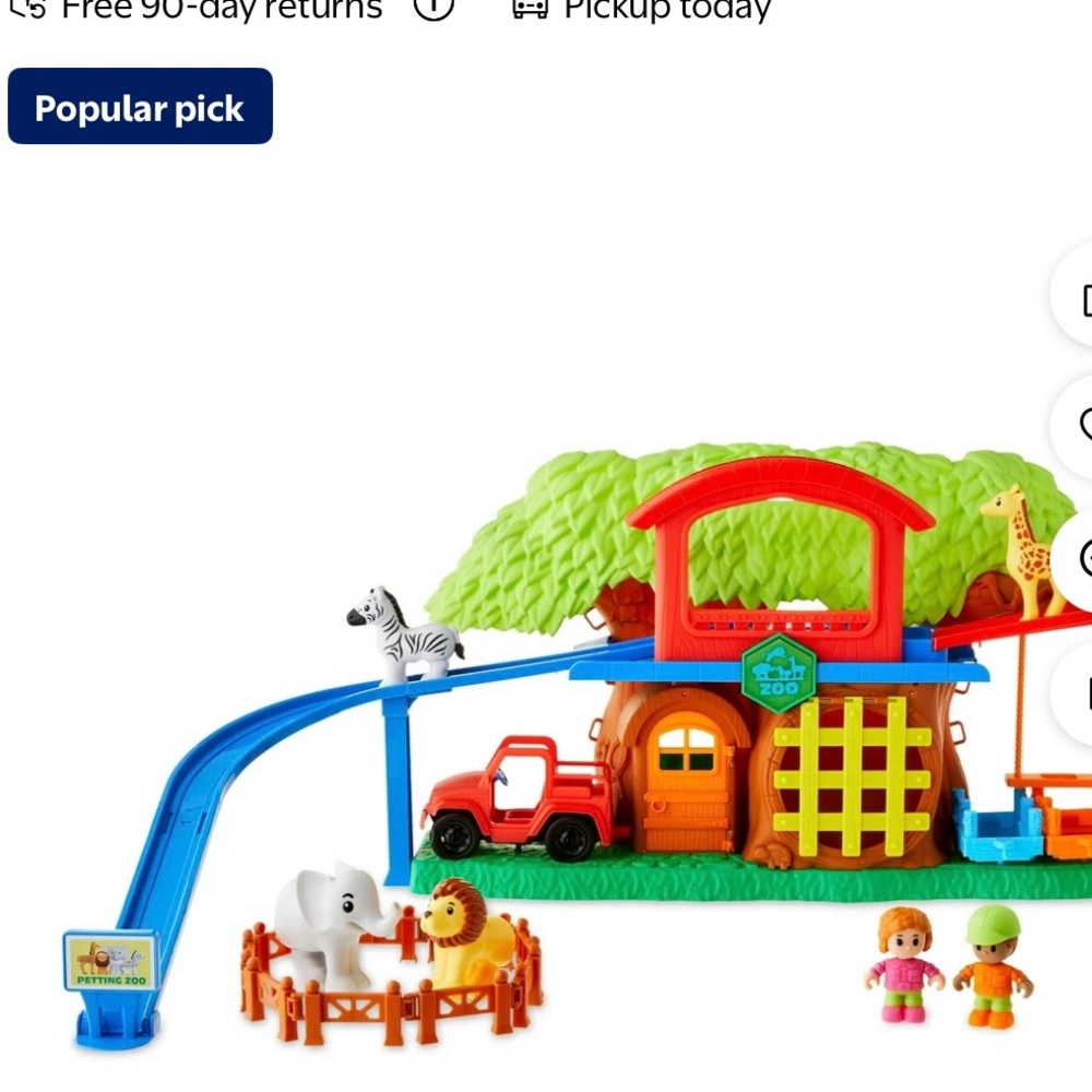 Kid Connection Animal Zoo Play Set - Barely Used! - Picture 3 of 3